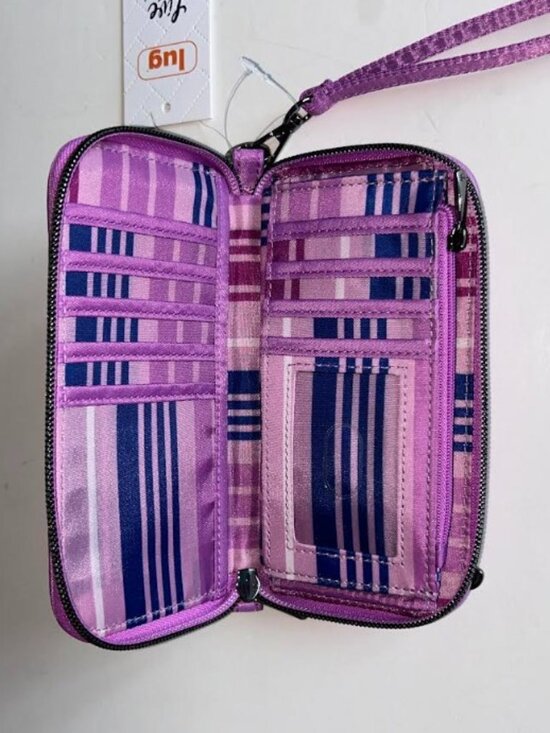 Lug Whirly RFID Wristlet Wallet Acai Berry - Picture 6 of 9